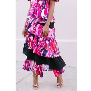 Crosby by Mollie Burch Eartha Skirt Aspen Print